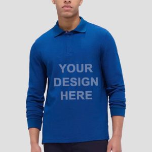 Full Sleeves HoneyComb Polo