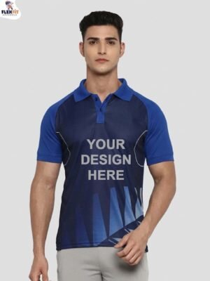 Printed Collar Sports Wear