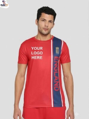 Printed Round-Neck Sports Wear